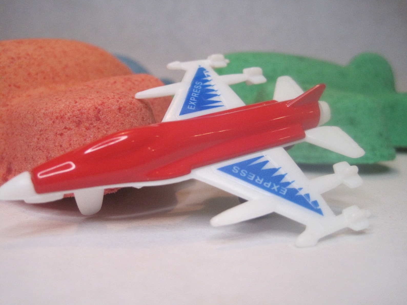 NEW TOY AIRPLANE Bath Bomb with Airplane Toy Inside Etsy