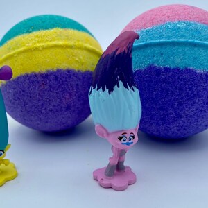 Troll Bath Bomb with Toy Inside image 2