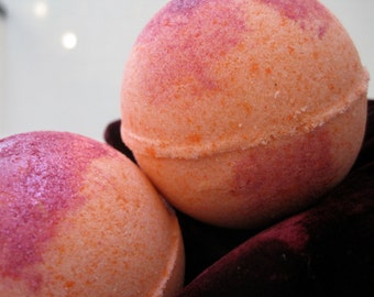 Vanilla & Lavender Scented Bath Bombs with Handmade Soap Inside - 2 ct pack