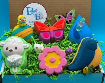 SPRING Kids Bath Bomb Gift Box - 6 ct