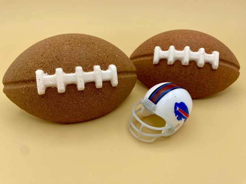 Football Bath Bomb with Toy Inside image 8