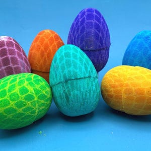Dragon Egg Bath Bomb with Dragon Toy Inside image 7
