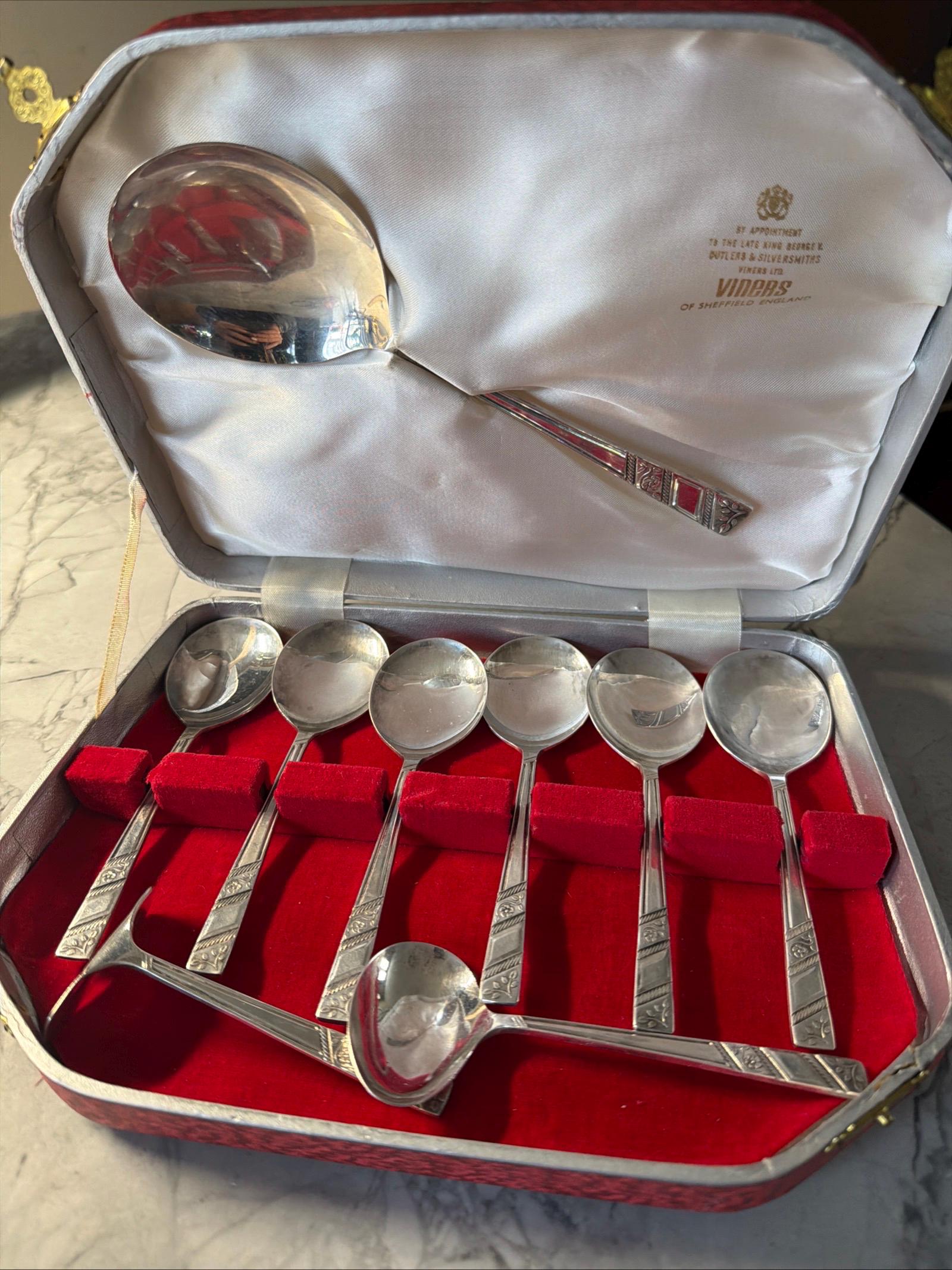 Vintage Viners Cutlery Set - Etsy