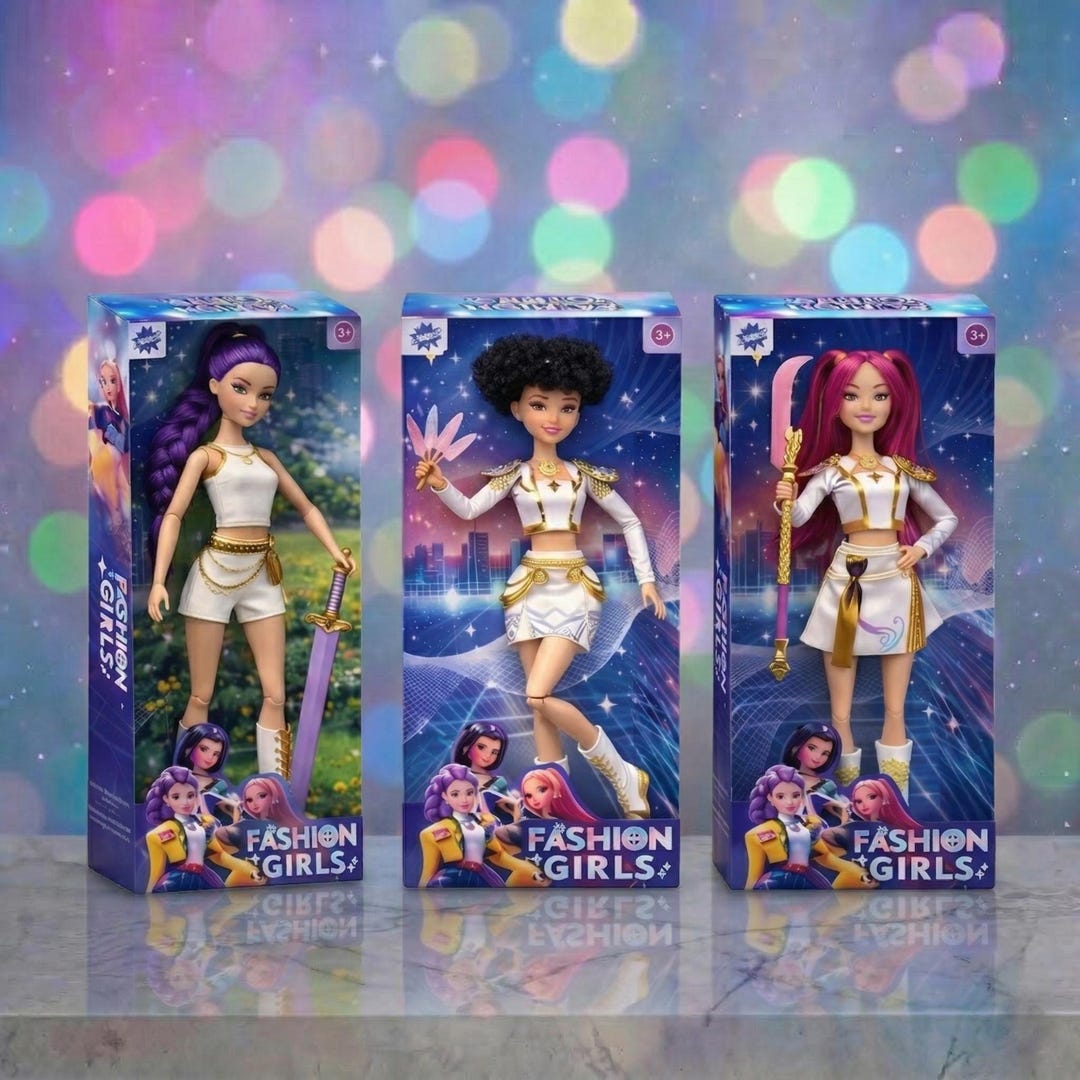Kpop Demon Hunters Collectible Rumi Dolls Set, Rumi Mira Zoey Figures ...