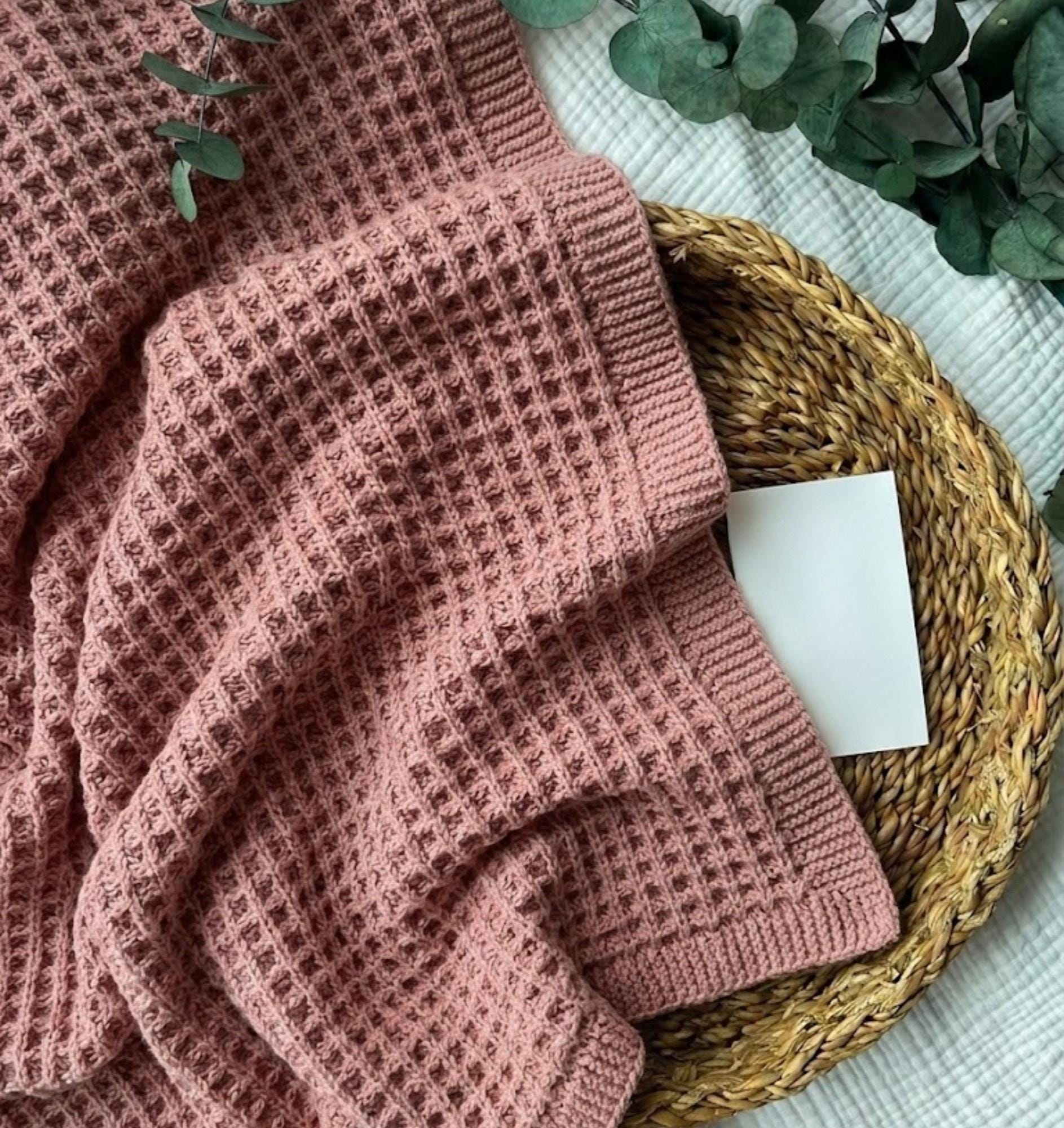 Minty Waffle Stitch Crochet