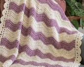 Granny Ripple Crochet Stitch Pattern Easy Crochet Blanket Pattern, (PDF Download)