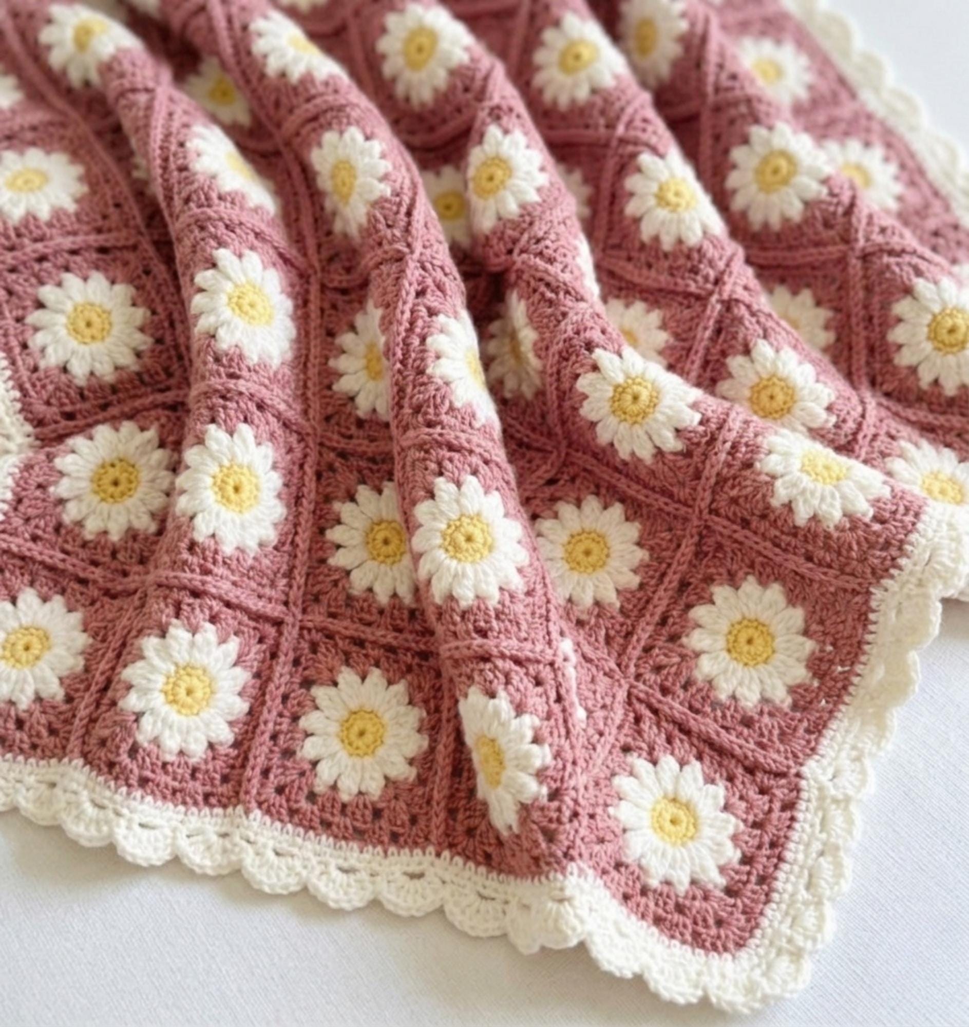 Daisy Granny Square - Etsy