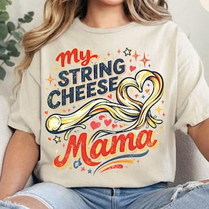 String Käse Mama Era PNG, trendige lustige Clipart, Kleinkind Mama Shirt Png, trendige Mutterschaft Png, digitaler Download