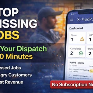 Serviceverzendingssysteem | HVAC, IT, Field Service Job Tracker (digitale download)