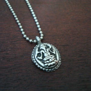 Collana antica Ganesha da uomo // Collana portafortuna, protezione e buona sorte // Gioielli da uomo, yoga, gioielli buddisti