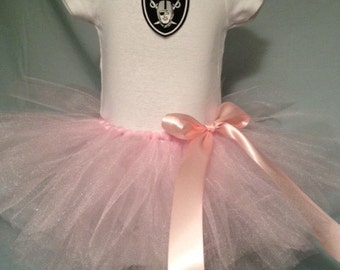 NFL Las Vegas Raiders Tutu Cheer Dress for Baby Girls