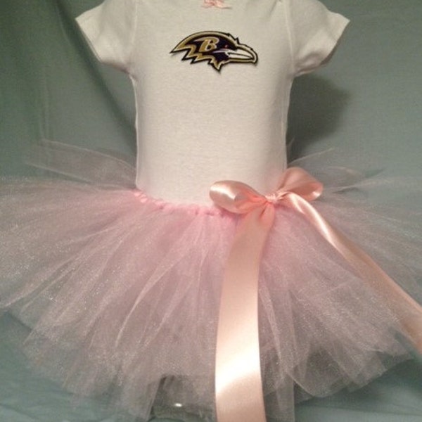 NFL Baltimore Ravens Tutu Cheer Dress for Baby Girls