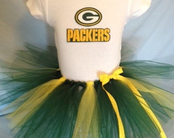 NFL Green Bay Packers Tutu-Cheer-Kleid für Baby-Mädchen