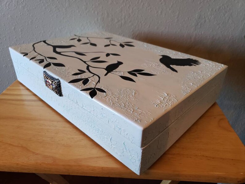 Upcycled Silverware Box Flatware Box Repurposed to Be a Etsy