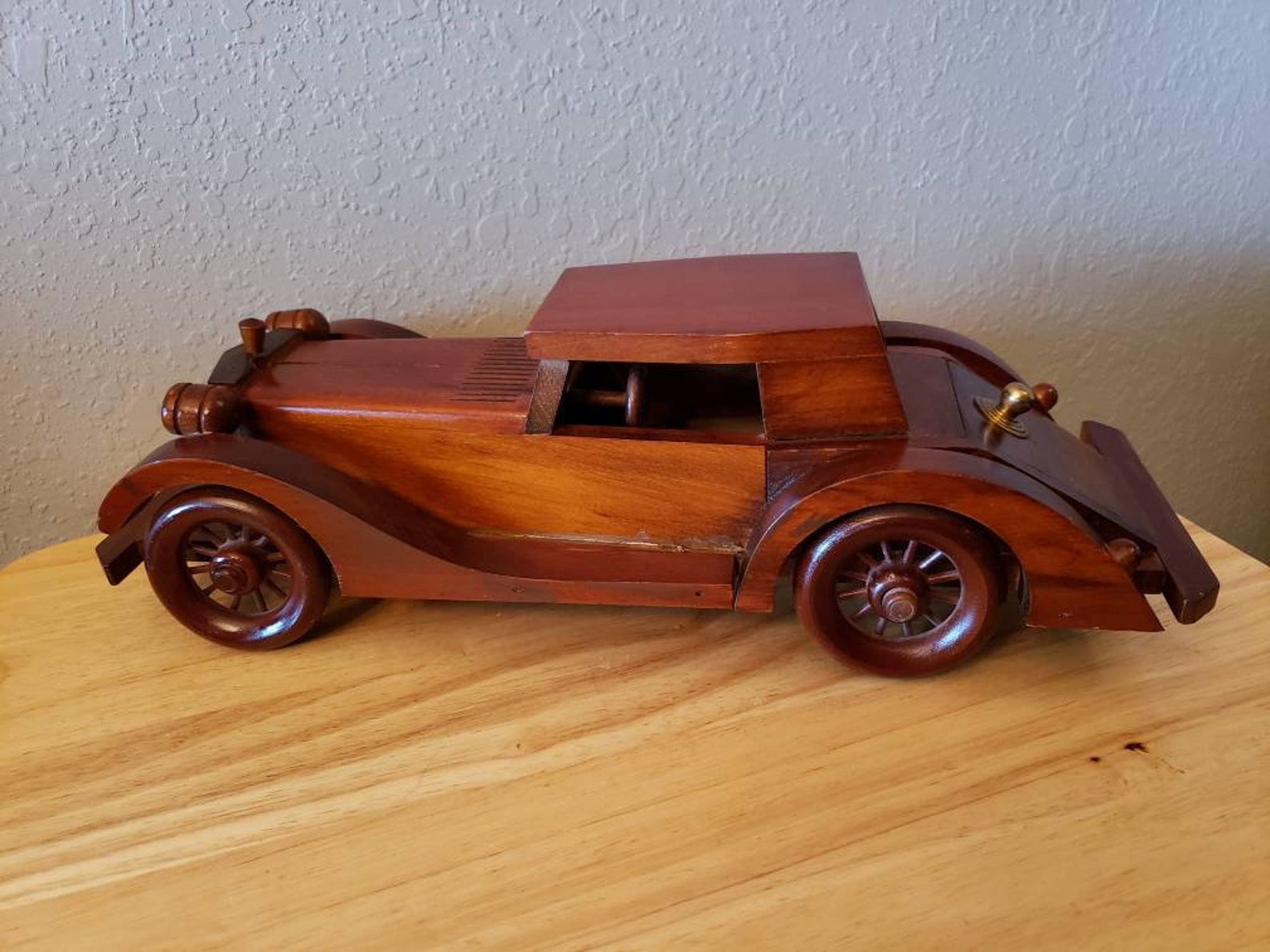 Vintage Wood Classic Car Model of a 1935 Auburn 15 - Etsy