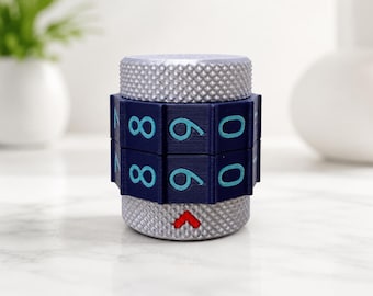 3D Printed Life Counter with Dice Storage for MTG, TCG, and Tabletop Games