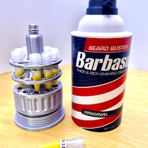 Jurassic Park Barbasol Cryocan Replica – 3D Printed Movie Prop