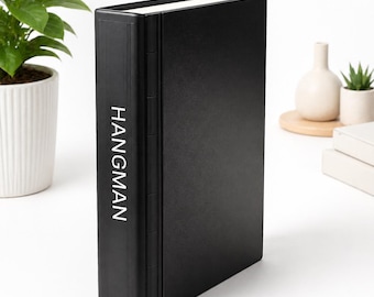 Hangman Game Book — Customizable Text – PlayBook'd Series