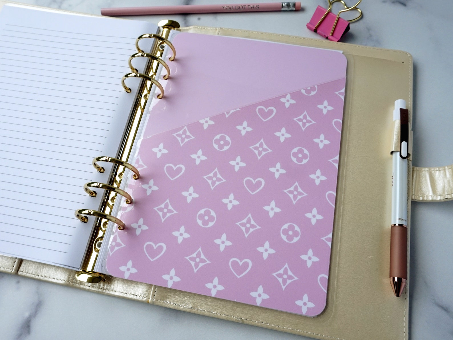 Happy Planner Folder Big A5 Pocket Folder Folder Insert Etsy