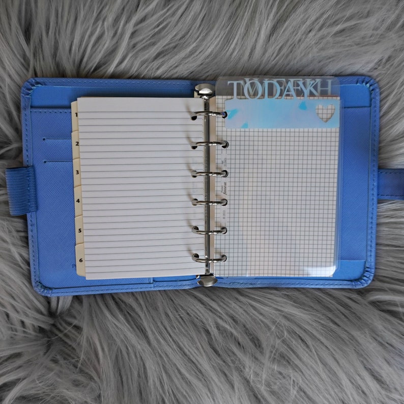 Pocket Dividers for Planner Clear Dividers with Holographic Etsy