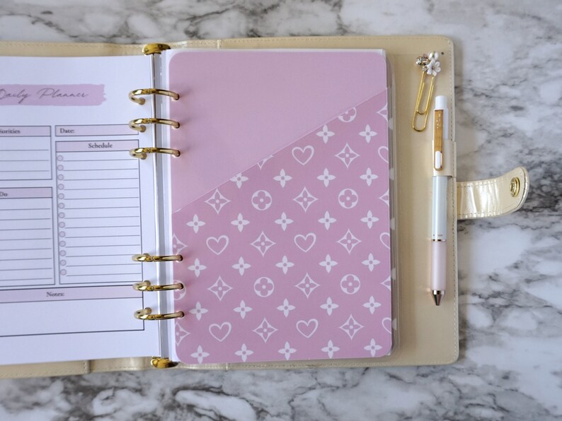 Happy Planner Folder Big A5 Pocket Folder Folder Insert Etsy