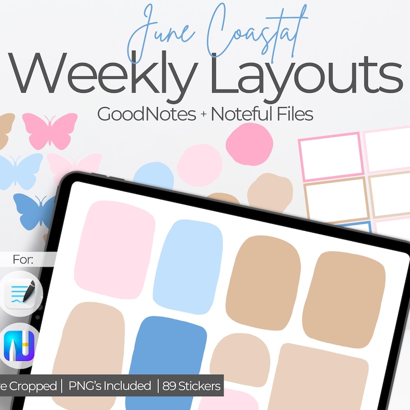 Decorated Weekly Planner - Etsy