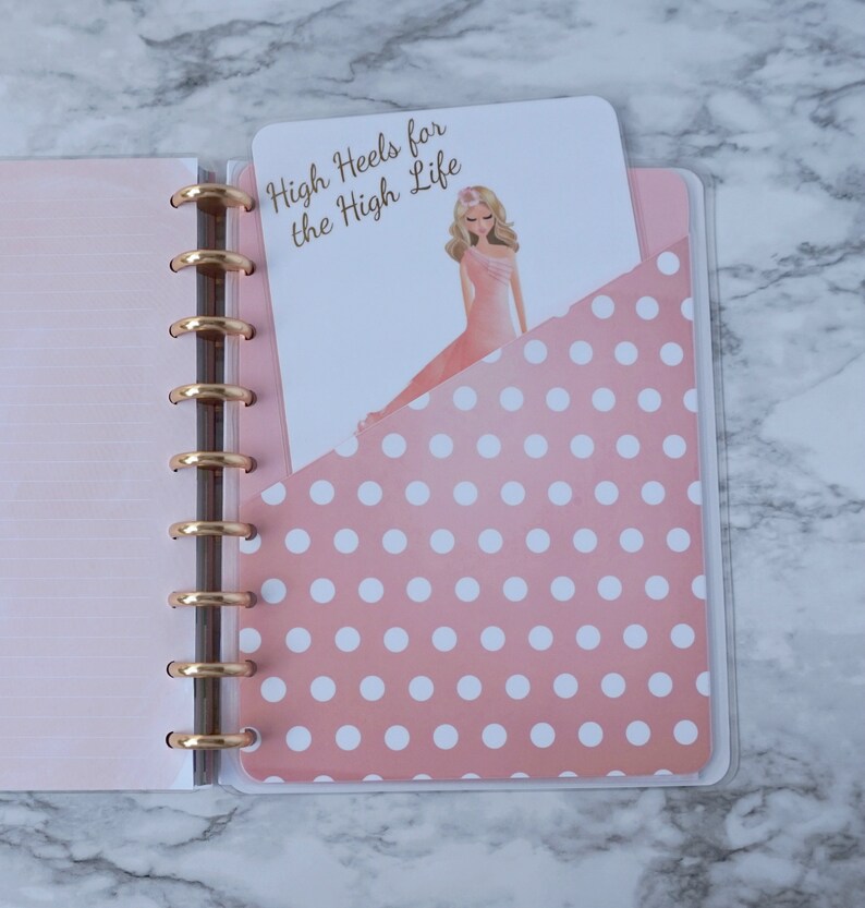 Planner Folders A5 Folder Folder Insert Binder Divider Etsy