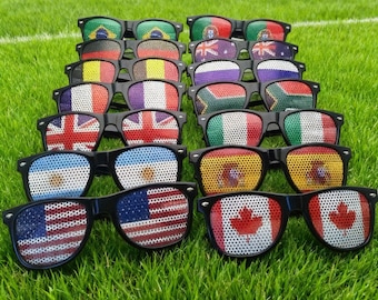 Occhiali da sole per tifosi della Coppa del Mondo FIFA 2026 - Souvenir per eventi di club e cheerleading