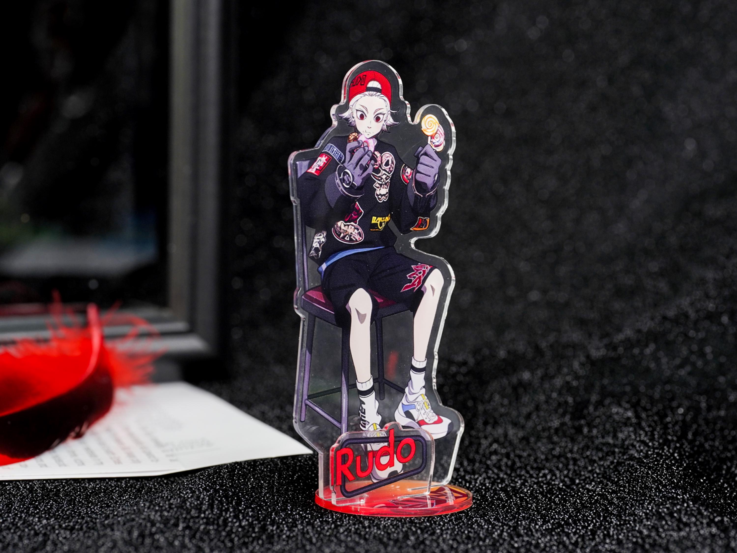 Gachiakuta Enjin, Riyo, Zanka, Rudo 8cm Acrylic Standee Set