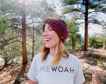 Top Knot Headband Crochet Pattern, Beginner Friendly (Digital Download)
