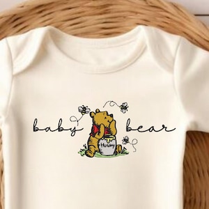 Baby Bear Embroidery design, Instant download, 4 sizes embroidery file