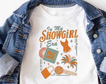 In my Showgirl Era, Embroidery Design, A life of a showgirl, Swiftie, 4 sizes embroidery file