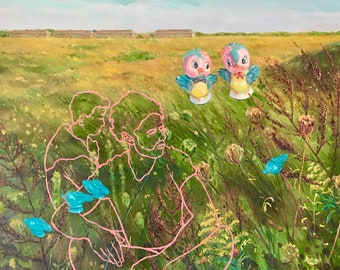 Blue Bird Salt and Pepper Shakers