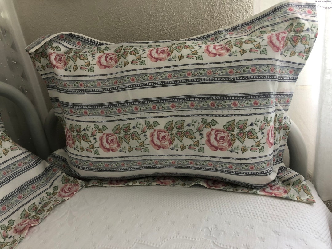 Vintage Pillow Shams, Standard Sized 2 Etsy