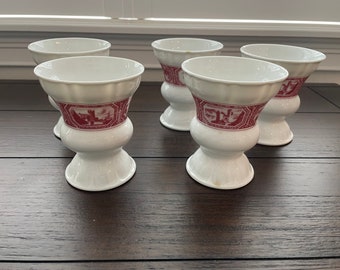 Five Heinrich Germany Tea Cups