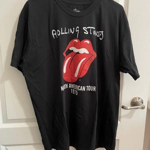 Rolling Stones 1975 T Shirt - Etsy