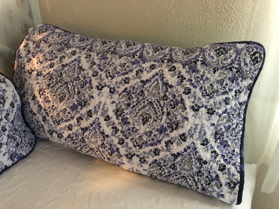 Style Sanctuary Pillow Shams 2 King Etsy
