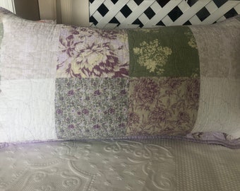 Vintage Canon Quilted King Pillow Shams (2)