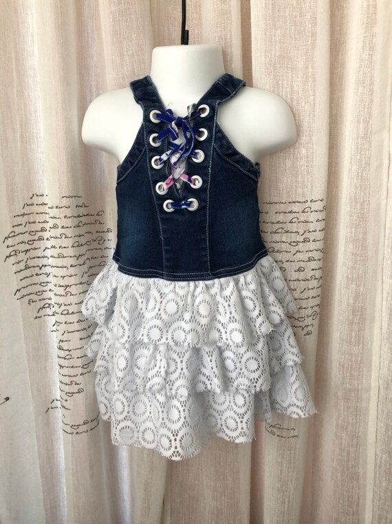 baby jeans frock