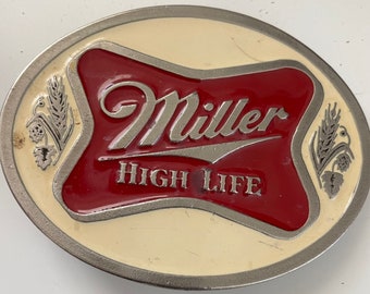 Miller High Life Belt buckle market 2267