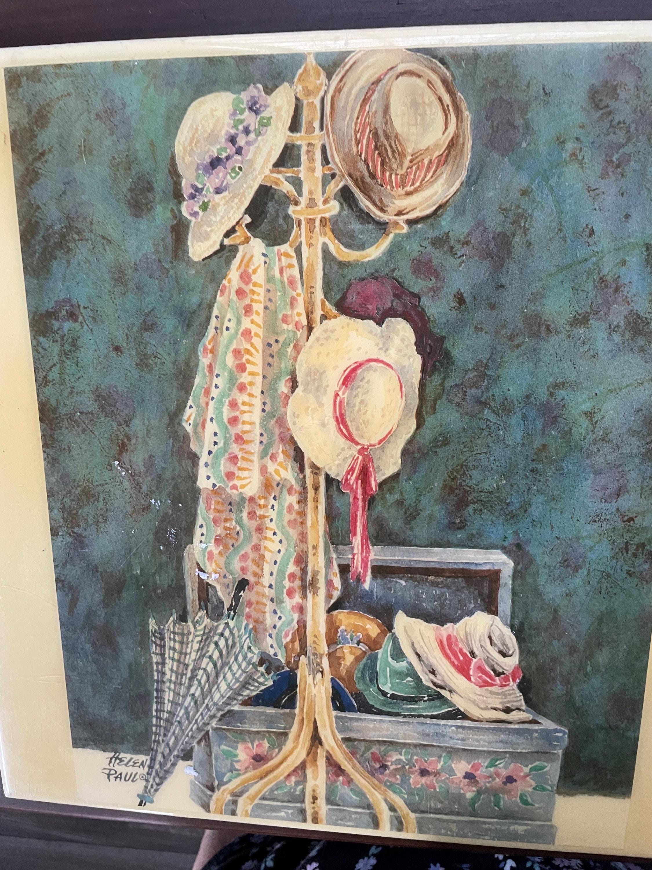 ヘレン・ポール 直筆サイン『IN THE PINK』リトグラフ 0718O ヘレン