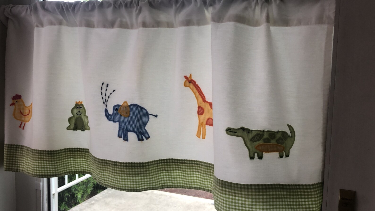 Two Pottery Barn Valances 18 X 44 Etsy