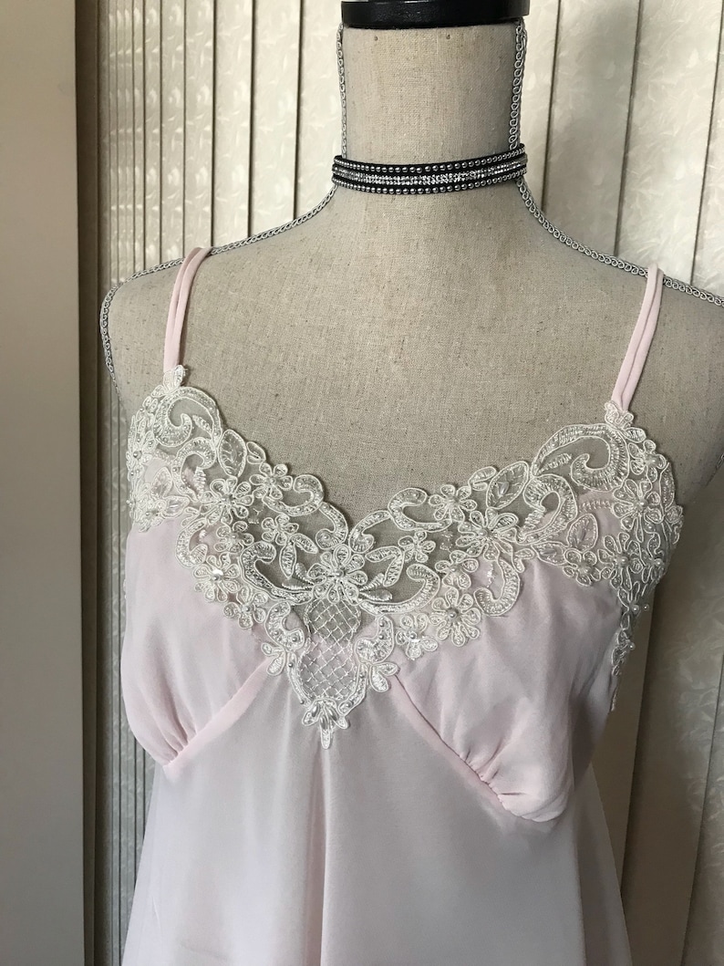 14-16 Vintage Jessica Lingerie Nightgown Large