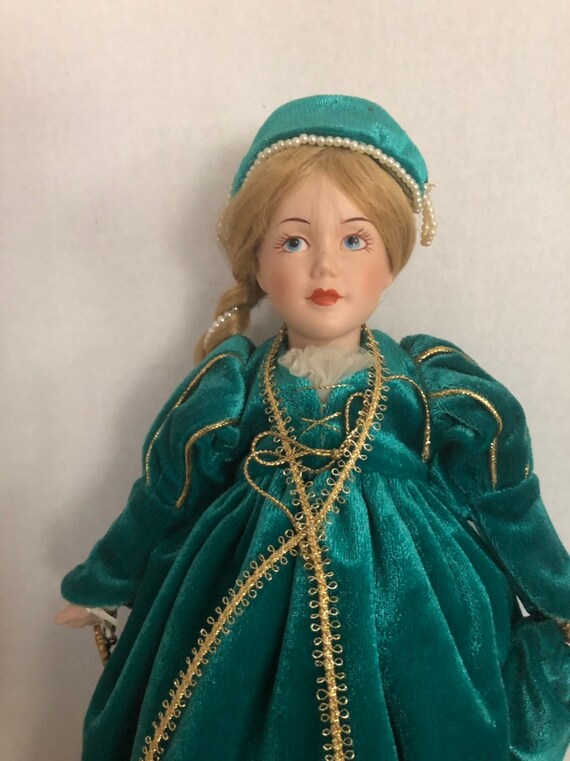 porcelain rapunzel doll