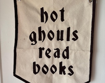 Hot Girls Read Books | Dark Academia Wall Art | Book Lover Gift | Reading Room Decor