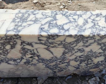 Natuurlijk monster van Calacatta-altvioolmarmer