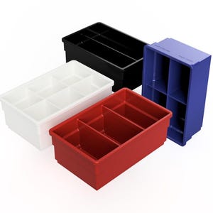 Milwaukee Packout 4 Drawer Insert Bins | Organiser Tray Boxes, Tool Storage Accessories, Built in Dividers UK