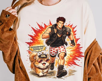 Dungeon crawler Carl-shirt, Goddammit Donut-T-shirt, prinses Donut-shirt, grappig Fantasy Reader-T-shirt, Booktok-cadeau-shirt