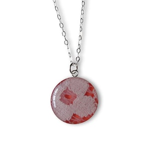 Necklace Made With YOUR Wedding Dress Lace (small sized) | Sterling Silver