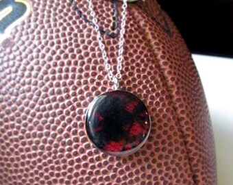 Black and Red GameDay Necklace | UGA | Georgia Bulldogs | Athens | Atlanta Falcons | Football | School Spirit | High School | Cardinals